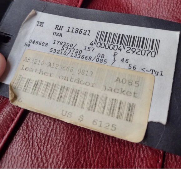 RARE SS08 RUNWAY VERSACE LEATHER JACKET 56 IT XL LARGE MENS COAT LUXURY - Picture 13 of 13